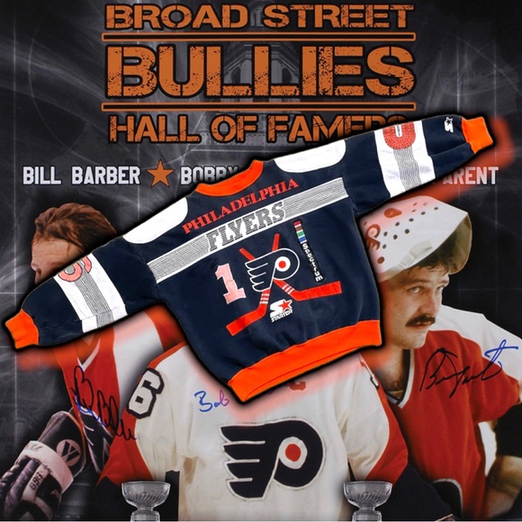 💎ViNTaGe 💎 STaRTeR “STuCK in tHe 90’s”
PHiLaDeLPHia FLyeRs 🏒
SWeatSHiRT 🥅 - Picture 1 of 9